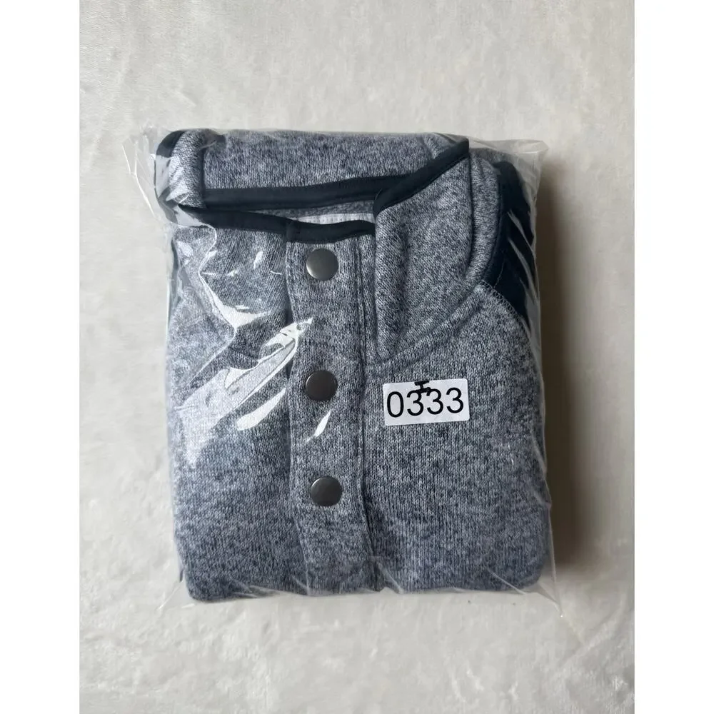 Sonoma Quarter Snap Goods For Life Men's Medium Blue Pullover‎ Front Pockets